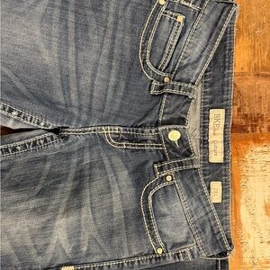 BKE Indigo Denim Jeans with Contrast Stitching